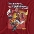 thumbnail image 2 of Transformers Hot Rod Women's T Shirt, Cardinal, X-Large, 2 of 6