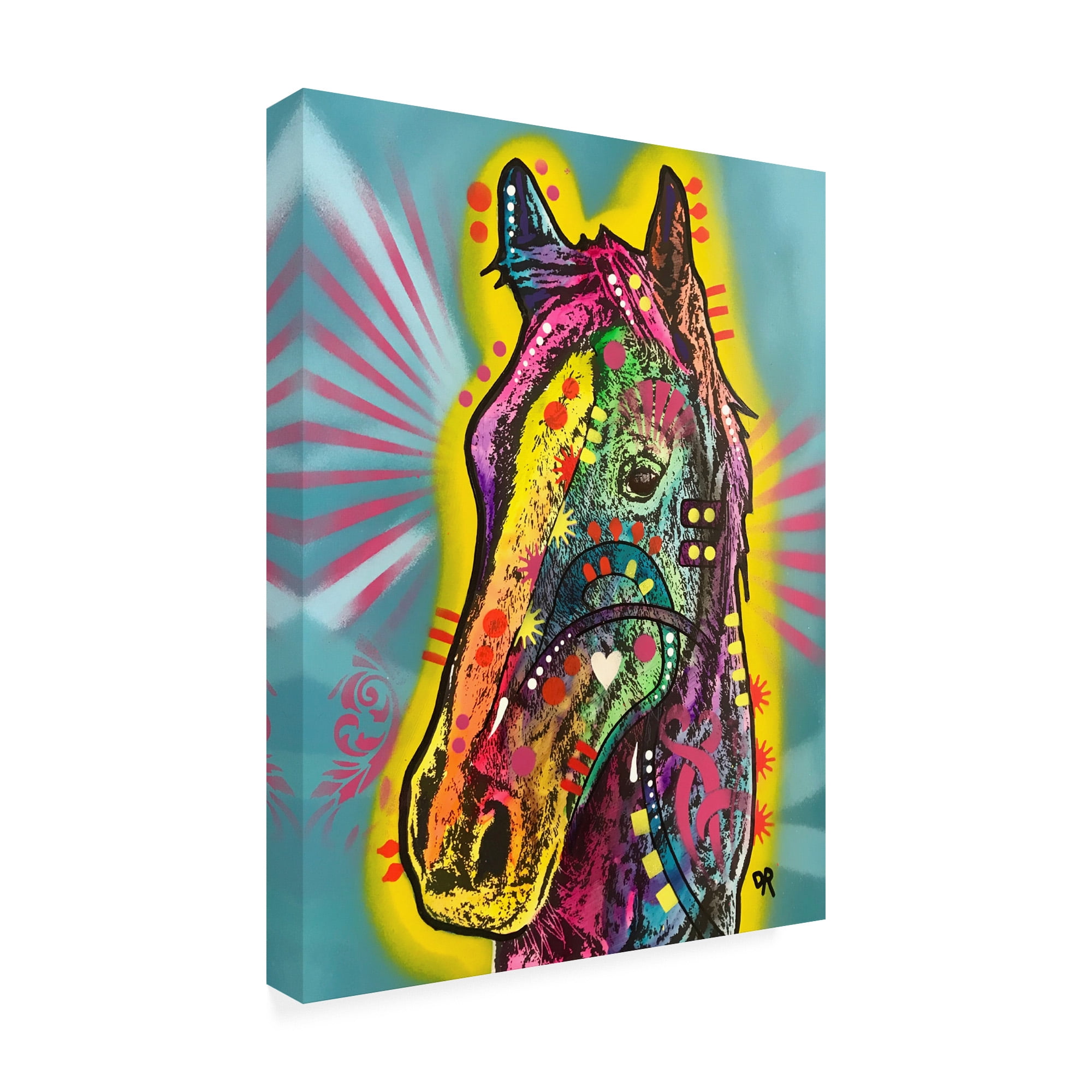 Trademark Fine Art 'Gift Horse' Canvas Art by Dean Russo