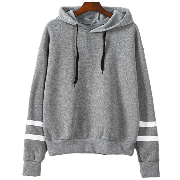 Dewadbow Women Hoodie Sweatshirt Long Sleeve Pullover Tops