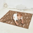 thumbnail image 2 of Brown White Dinosaurs Fossils Pattern Blanket,Comfortable Soft Lamb Wool Throw Blanket,All Season,Warm Lightweight Blankets for Sofa Bed Couch Living Room Chair,30"x40", 2 of 4