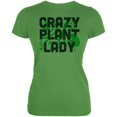 thumbnail image 1 of Gardening Crazy Plant Lady Juniors Soft T Shirt Leaf SM, 1 of 1