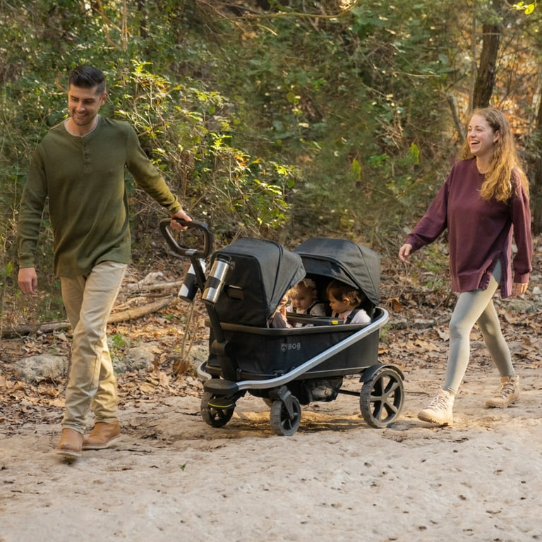 BOB Gear Renegade Canopy Stroller Wagon With 3 Seats and All