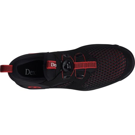 Dexter メンズ Pro BOA ブラック/レッド ボーリングシューズ 9.5 M US