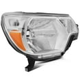 thumbnail image 4 of ECCPP Headlight Assembly Pair For Toyota Tacoma 2012-2015 Chrome Housing Amber Reflector Clear Lens Driver and Passenger Side, 4 of 5