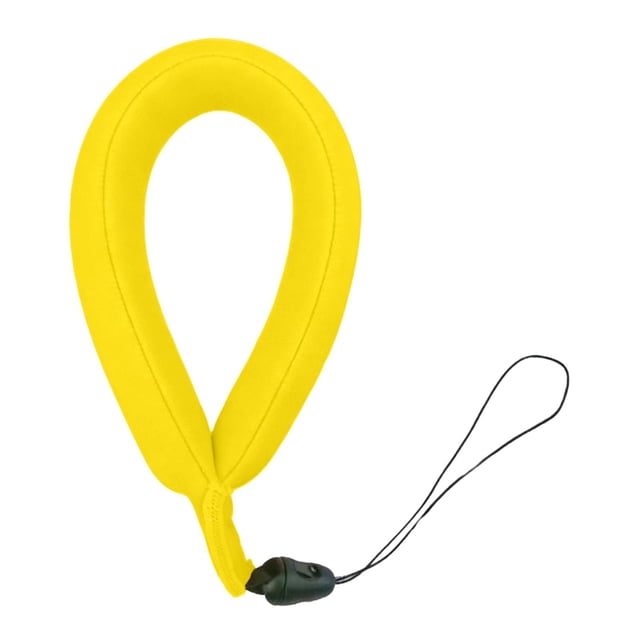 AWHAO Floating Wrist Strap Waterproof Camera Buoyancy Band Universal Lanyard Buoy Made Yellow