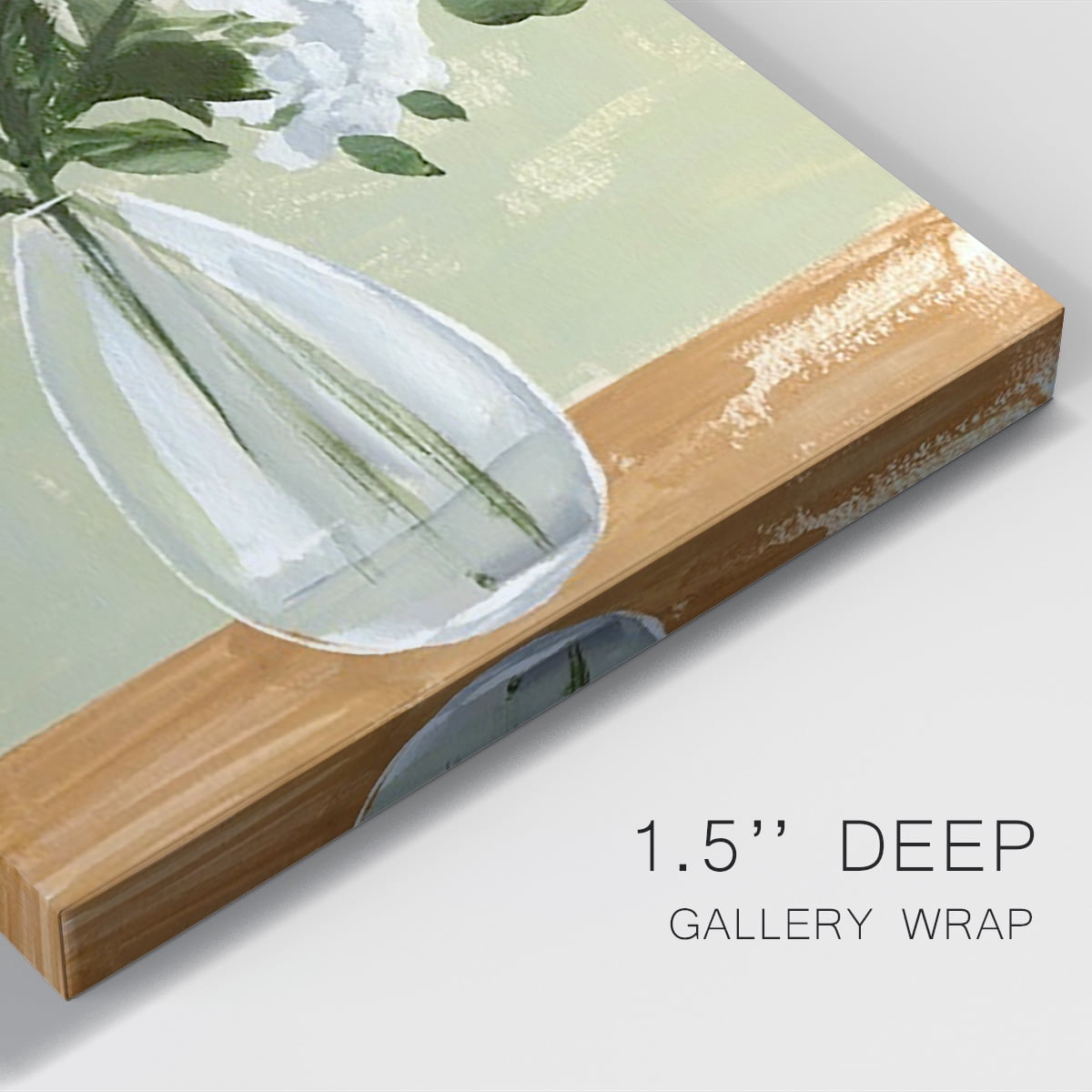 Vased Viburnum II Premium Gallery Wrapped Canvas - Ready to Hang