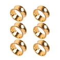 thumbnail image 1 of Monstrate 6 piezas decoración de fiesta hermosos anillos de servilleta para decoración de suministros de fiesta aleación decoración de boda Type3 NO3, 1 of 6