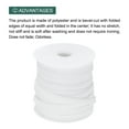 thumbnail image 3 of Uxcell 1/4" Double Fold Bias Tape Continuous Bulk Bias Tape for Sewing Seaming White 25 Yards, 3 of 5