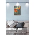 thumbnail image 2 of Poppies Wall Art Flower Tin Sign Floral Garden Sign The Field of Poppies Vintage Metal Tin Signs for Men Women Farmhouse Rustic Wall Decor for Home Bars Clubs Cafes 5.5x8 Inches, 2 of 7