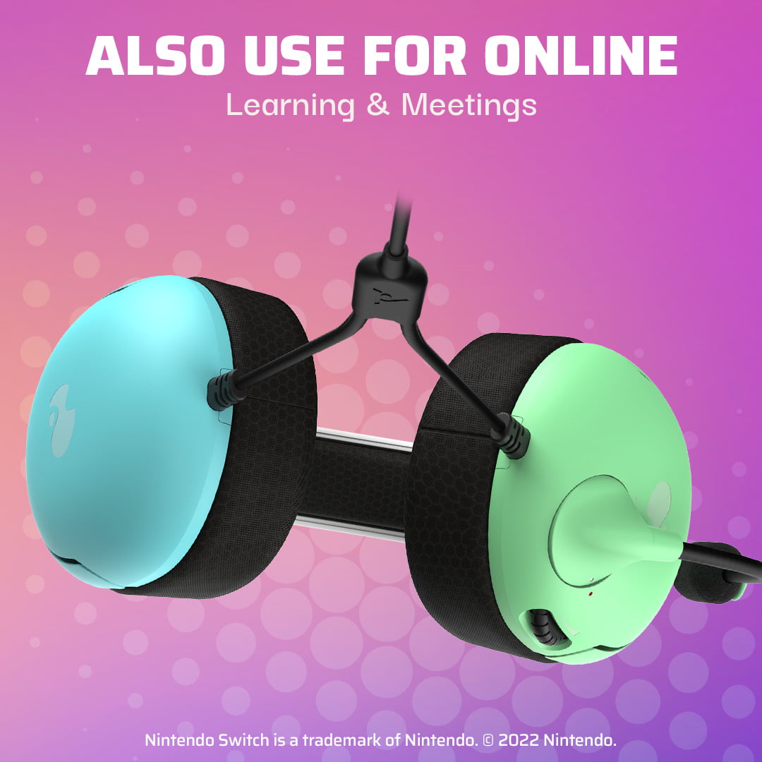 PDP 500-162-EU-BLRD  PDP Officially Licensed LVL 40 stereo headset (Switch  and Switch Lite compatible)