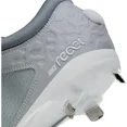 thumbnail image 4 of Nike Hyperdiamond 4 Women's Softball Cleats Metal Spikes Elite Wolf Grey/White 10, 4 of 5
