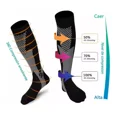 thumbnail image 5 of Calcetines de compresión para mujer y hombre 3 pares, 5 of 5