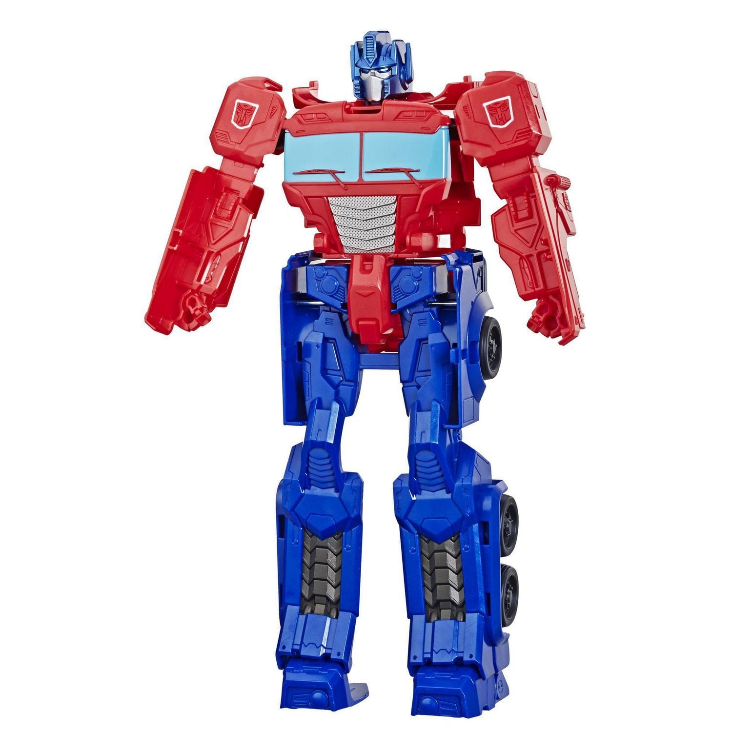 Transformers Toys Titan Changers Optimus Prime Action Figure - For Kids Ages 6 and Up, 11-inch