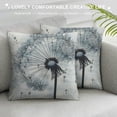 thumbnail image 3 of Orinice Dandelion Graphic Decorative Cotton Linen Throw Pillow Cover for Home Couch Living Room Bed Sofa 20x20in, 3 of 5