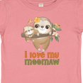 thumbnail image 4 of Inktastic Sloth I Love My Meemaw Boys or Girls Baby T-Shirt, 4 of 5