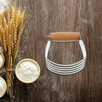 UPOUART Dough Cutter Set with Rectangular Handle, Biscuit and Pastry Cutter Tool for Kitchen Baking and Cooking