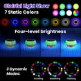 thumbnail image 6 of BJBSJSZ Solar Pool Chlorine Floater, Swimming Pool Chlorine Tablet Floater with Colorful Light, Fits 4x3inch Chlorine Tablets, Remote Control LED Lights Pool Chlorine Dispenser for Energy-Free Clean, 6 of 9