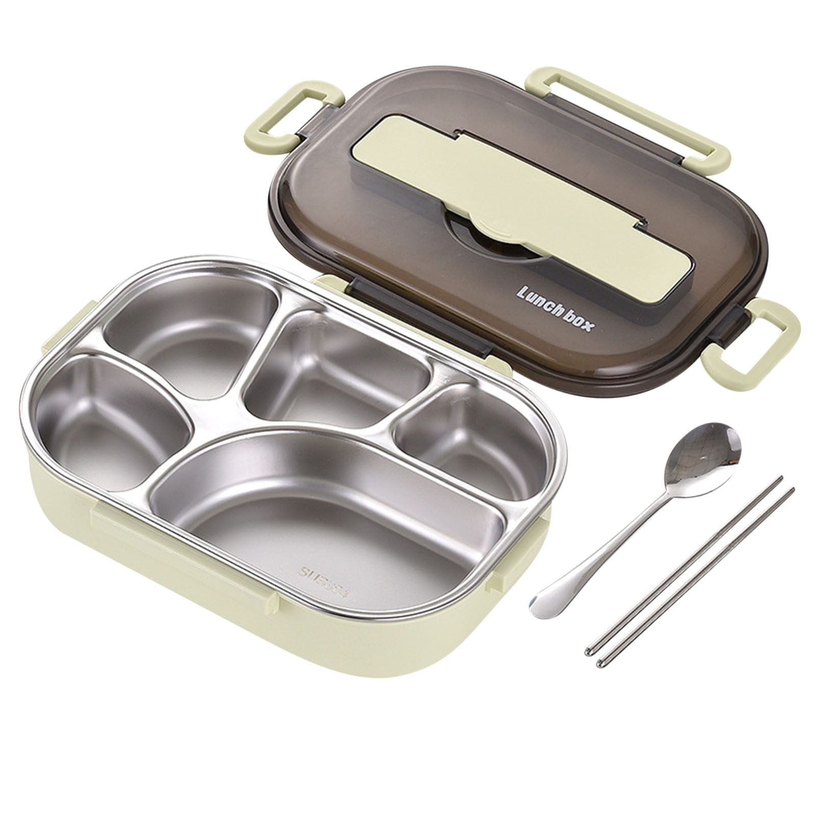 Under $5,Bento Box Adult,Bento Box Adult Lunch Box,BPA Free Food Storage Container,Thermal Insulation Bento 5 Cells