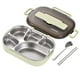thumbnail image 2 of Lonchera Bento Térmica de 5 Compartimentos con Bolsa Térmica | Contenedores Interiores de Acero Inoxidable | Mantiene La Comida Caliente de 2 a 4 Horas | Portátil para La Escuela, La Oficina y Picnic, 2 of 2