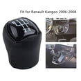 thumbnail image 1 of Yimiti Car 5 Speed ​​For For Renault Shift Knob Manual Shift Lever Shifter Gaitor--White Letter, 1 of 9