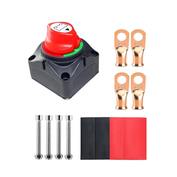 Interruptor de desconexión de batería Gioyonil 12-48V On-Off 275A
