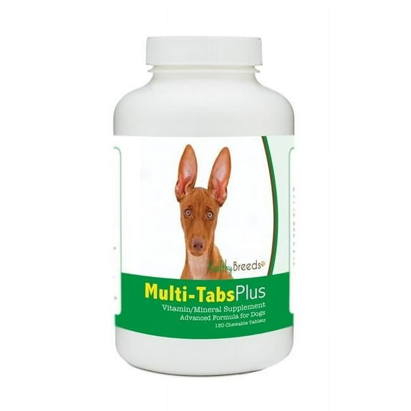 Healthy Breeds 840235178361 Cirneco Dell Etna Multi-Tabs Plus Chewable Tablets - 180 Count