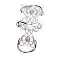 thumbnail image 2 of Cadena de muslo Boho Belly Dance Leg Chain para el compromiso del día de San Valentín Playa Beach, 2 of 7