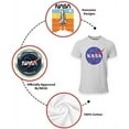 thumbnail image 6 of BROOKLYN VERTICAL Officially Approved NASA Product 4-Pack Boys Short Sleeve Crew Neck T-Shirt with Chest Print | Soft Cotton Sizes 6-20, 6 of 6