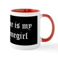 thumbnail image 2 of CafePress - Jane Bmprstkr Mug - 11 oz Ceramic Mug - Novelty Coffee Tea Cup, 2 of 6