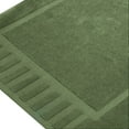 thumbnail image 2 of White Classic Hotel Collection Absorbent Cotton Bath Mats, Spa Reversible Floor Towels, not a Bathroom Rug, Forest Green, 22 x 34, 2 Pack, 2 of 8