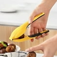 thumbnail image 1 of Nut Opener Tool, Easy Grip Clip, Efficient Shell Cracker, for Walnuts Chestnuts Hazelnuts, Yellow, 1 of 8