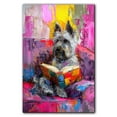 thumbnail image 3 of Skye Terrier Decor Poster Unframe, Skye Terrier Dog Canvas Wall Art, Dog Reading Book Canvas Print Painting Poster Wall Decor Dog Lovers Gifts, 3 of 6