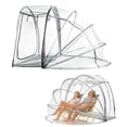 thumbnail image 3 of Mohsoe Weather Sports Tent | Bubble Tent for 4-Person | Waterproof Outdoor Sun Shelter | Portable Screen House | Spacious Interior |Ultra Visibility | All Weather Protection, 3 of 10