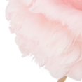 thumbnail image 4 of Feather Table Lamp Adjustable Color Brightness Rechargeable Touch Control Decoration Night Light Pink, 4 of 5