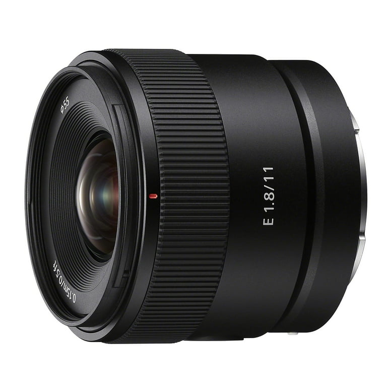 SONY E 11mm F1.8 APS-C用・Eマウント　年始セール Sony Alpha ZV-E10 APS-C (Black) with 11mm F1.8 Lens and Content