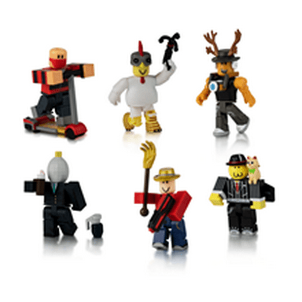 Roblox Action Collection Disco Madness Four Figure Pack Includes Exclusive Virtual Item Walmart Com Walmart Com - roblox moves
