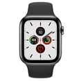 thumbnail image 2 of Pre-Owned Apple, Watch Series 5, (GPS + Cellular), 15 Hour Battery Life, 1 Pound, iOS, Stainless Steel Case, Black/44mm, 1, 1, 2 of 5