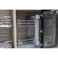 thumbnail image 4 of TUHOME  silver stainless steel Blind Corner Cabinet Organizer Grilled Base X1 Un, 4 of 10