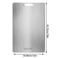 thumbnail image 3 of SUTENGDA Titanium Cutting Board 2025 New Upgrade 100% Pure Titanium Cutting Boards For Kitchen Double Sided Medical-Grade Titanium Cutting  Non Stick Chopping Board, 3 of 9