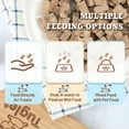 thumbnail image 2 of TUGLET Freeze-Dried Beef Liver Dog Treats, High Protein Single Ingredient, Healthy Training Reward & Food Topper, 4.6 oz, 2 of 8