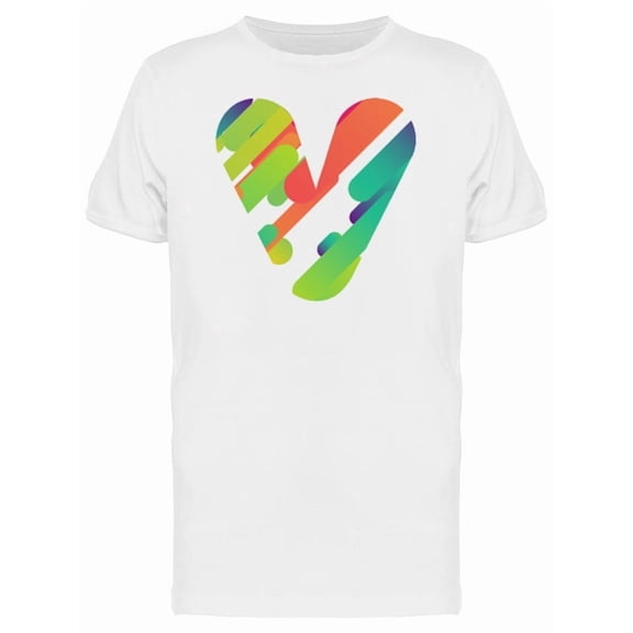 Colorful Letter V Tee Men's -Image by Shutterstock