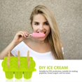 thumbnail image 3 of 12 Grids Ice Cream Mold DIY Ice Cream Making Tool Popsicle Mold with Sticks, 3 of 3