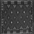 thumbnail image 1 of Ahgly Company Indoor Square Southwestern Gray Country Area Rugs, 7' Square, 1 of 1