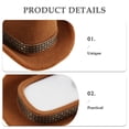 thumbnail image 3 of NUOLUX 2Ud Caja Portátil Para Joyería Con Occidental Sombrero Vaquero Para Y Viaje, 3 of 6