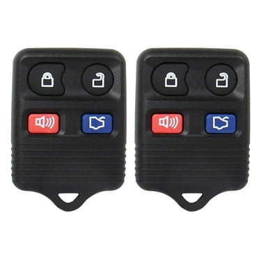 KeylessOption Keyless Entry Remote Fob Uncut Car Ignition Key For Ford ...