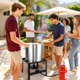 thumbnail image 5 of Complete Seafood Boil&Crawfish Cooker Kit: 60QT Heavy Duty Pot with Basket, Propane Burner & Regulator | Outdoor Seafood Boil Supplies, 5 of 7