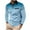 Sky Blue, variant on JASKFLY Men's Gradient Printed Sport Shirt Button Lapel Long Sleeve Tops Casual Golf Shirts Fall Winter Tops on