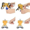 thumbnail image 4 of Auto Dent Puller Kit - Adjustable Golden Dent Remover Tools Paintless Dent Repair Kit Dent Lifter Puller for Car Large & Small Ding Hail Dent Removal, 4 of 8