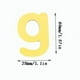 thumbnail image 3 of Juego de imanes de nevera con 26 letras del alfabeto | Letras mayúsculas y minúsculas | Juguete educativo para niños | Pegatinas magnéticas para nevera, 3 of 5