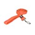 thumbnail image 3 of Dogline Comfort Microfiber Flat Leash for Dogs (W 1" L 4ft), Orange, 3 of 5